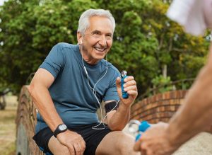 Elderly Exercising