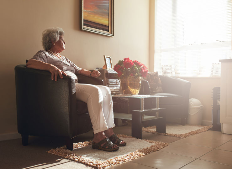 Elderly - light therapy