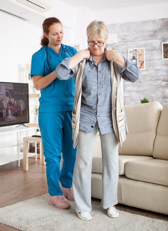 Alzheimer's Stages - Moderate Alzheimer's Disease - <span class='hiddenSpellError wpgc-complex' style='background: #a3c5ff;'>assistance</span> Choosing Clothing